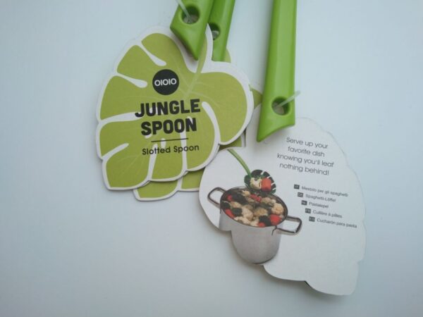 Green Leaf Colander Spoon - Image 7