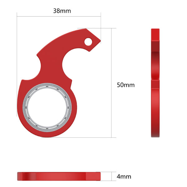 Fidget Spinner Keychain & Bottle Opener - Image 8