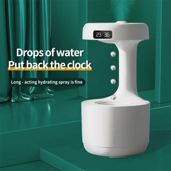 Anti-Gravity Humidifier & Clock - Image 7
