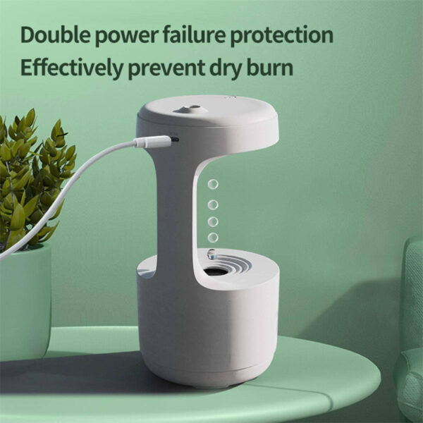 Anti-Gravity Humidifier & Clock - Image 6