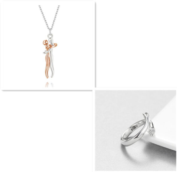 Love Hug Pendant Necklace - Image 5