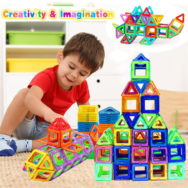 Magnetic Building Blocks Construction Set - Image 5