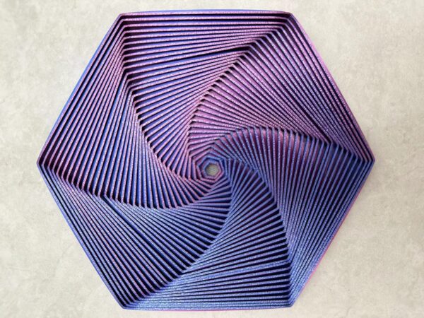 Hexagon 3D Printed Fidget Toy - Image 2