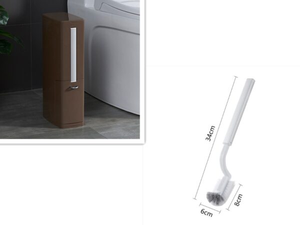 Creative Toilet Brush & Trash Can Set - Image 6