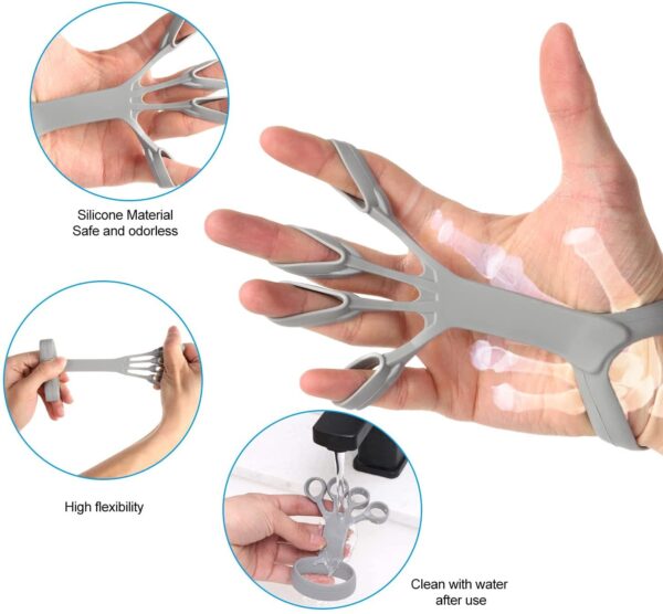 Silicone Finger Grip Strength Trainer - Image 9