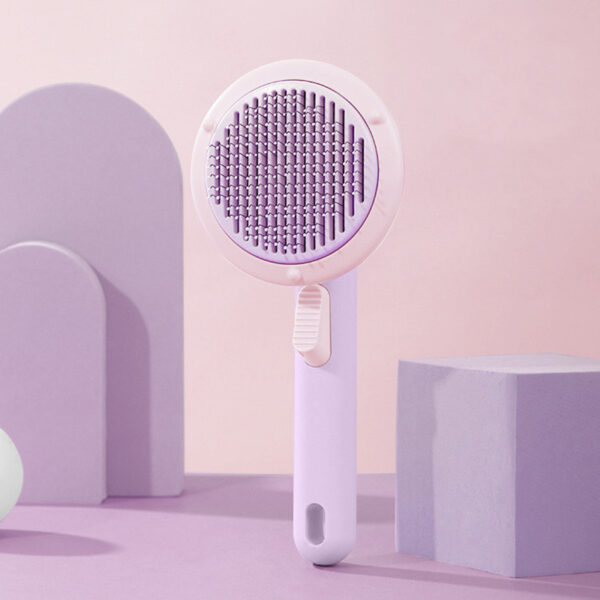 Self-Cleaning Cat Brush for Hair Removal - Image 3