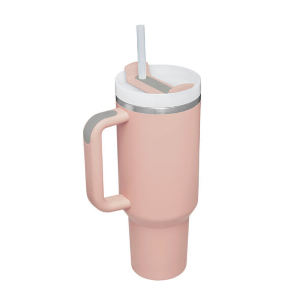 40oz Insulated Tumbler with Straw - Image 6
