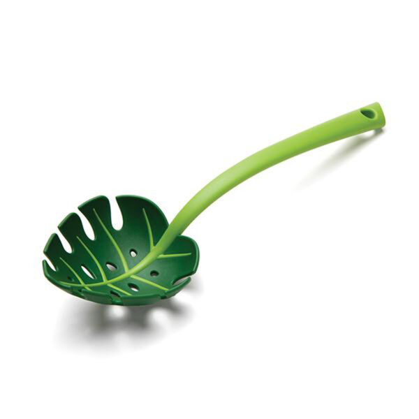 Green Leaf Colander Spoon - Image 2