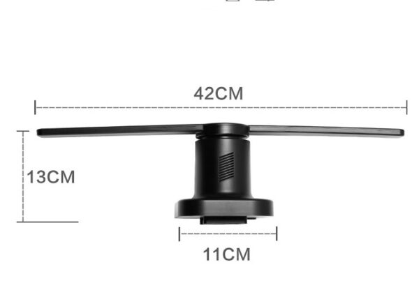 3D Hologram Display Fan - Image 3