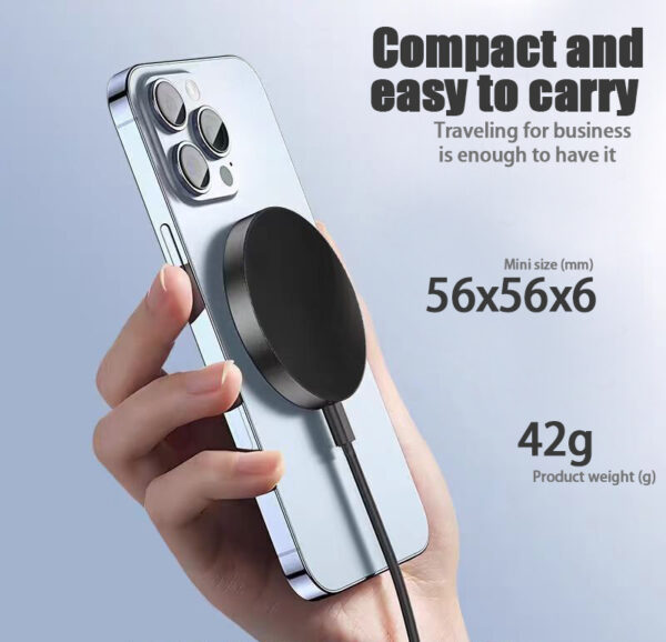 Qi2 15W Magnetic Wireless Charger - Image 2