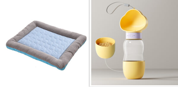 Cooling Pet Bed Mat – Summer Ice Silk - Image 3