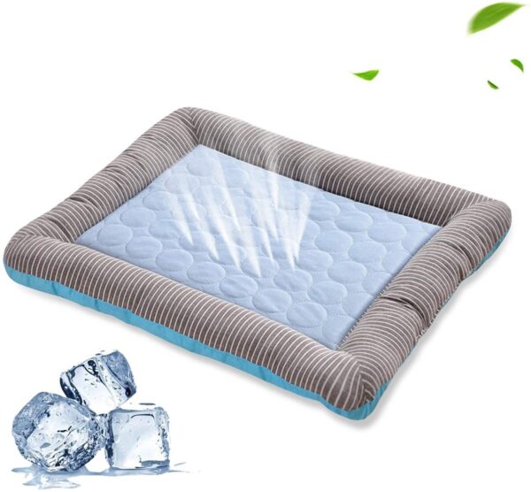 Cooling Pet Bed Mat – Summer Ice Silk - Image 4