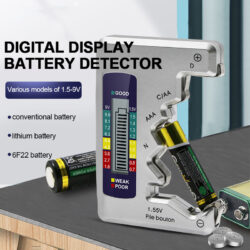 Universal Digital Battery Tester