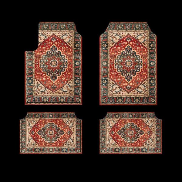 Retro Car Foot Mat