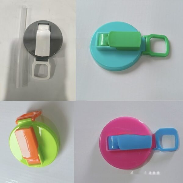 soda lid cover with straw - Image 3