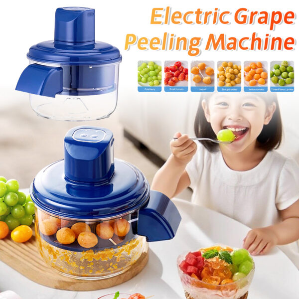 Automatic Electric Grape Peeler | Rechargeable Fruit Skin Remover - Image 7